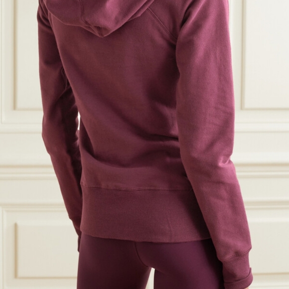 **SOLD**Nike Yoga Cotton Blend Jersey Hoodie - Picture 2 of 5